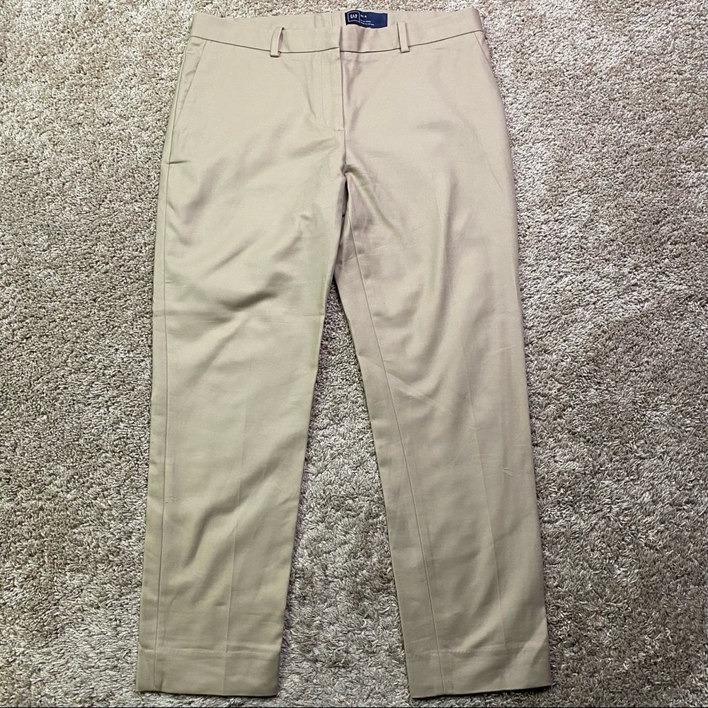 Gap Slim Crop Chino Academy Dress Pants 8